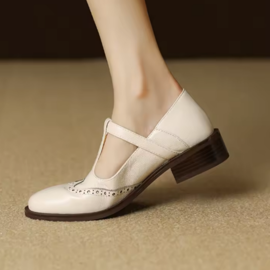 Zapatos Maddalena – Mary Jane con tacón bajo