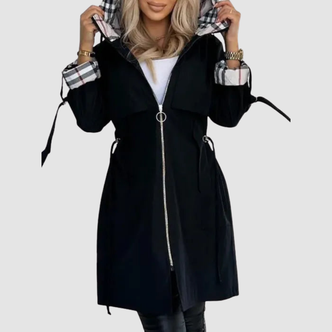 Abrigo Assuntina – Impermeable con cremallera