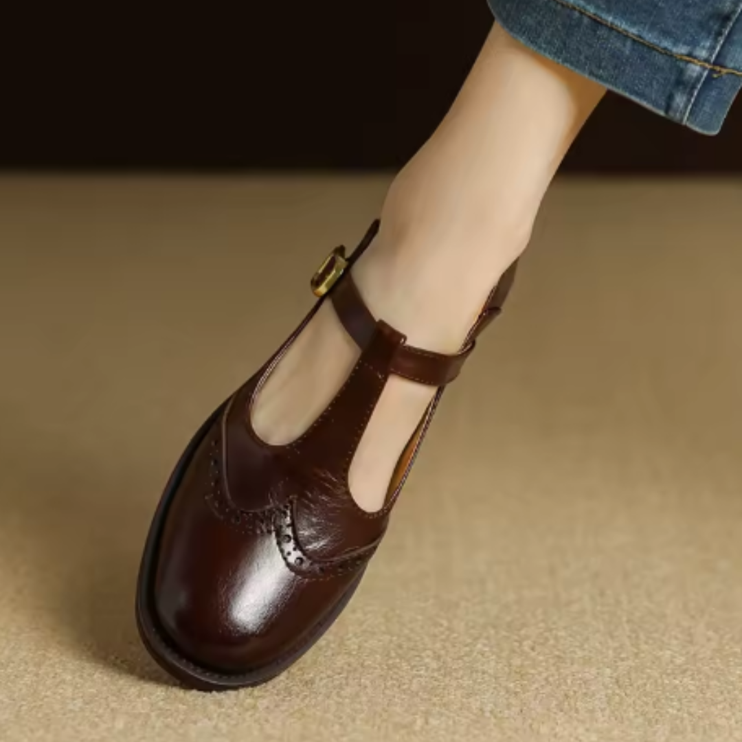 Zapatos Maddalena – Mary Jane con tacón bajo