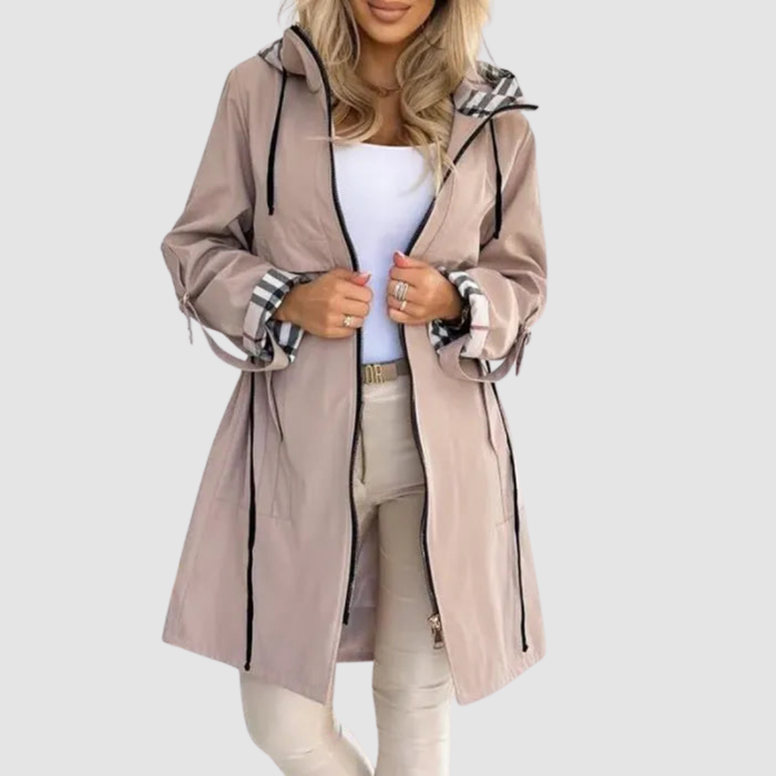 Abrigo Assuntina – Impermeable con cremallera
