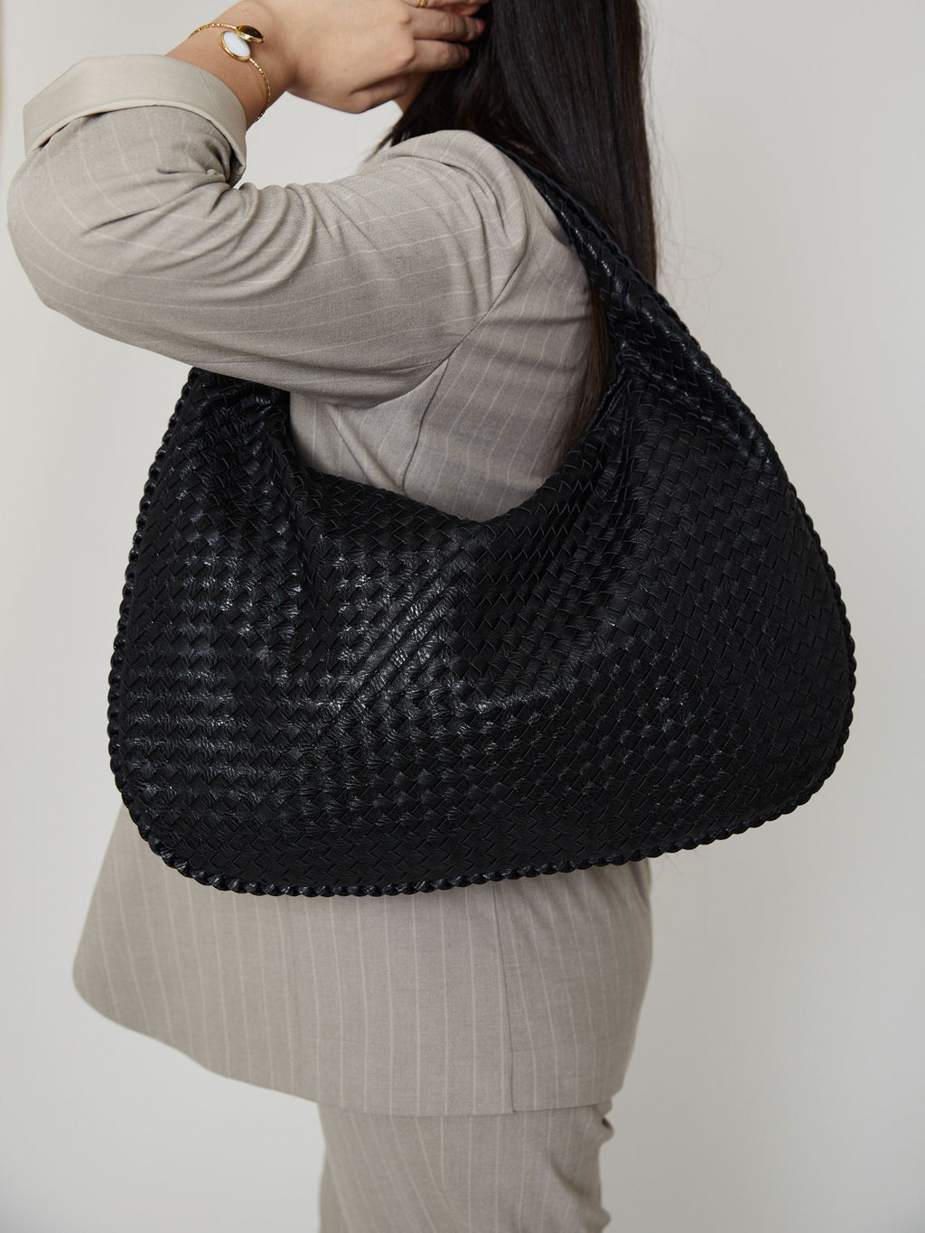 Bolso Duna – Trenzado negro