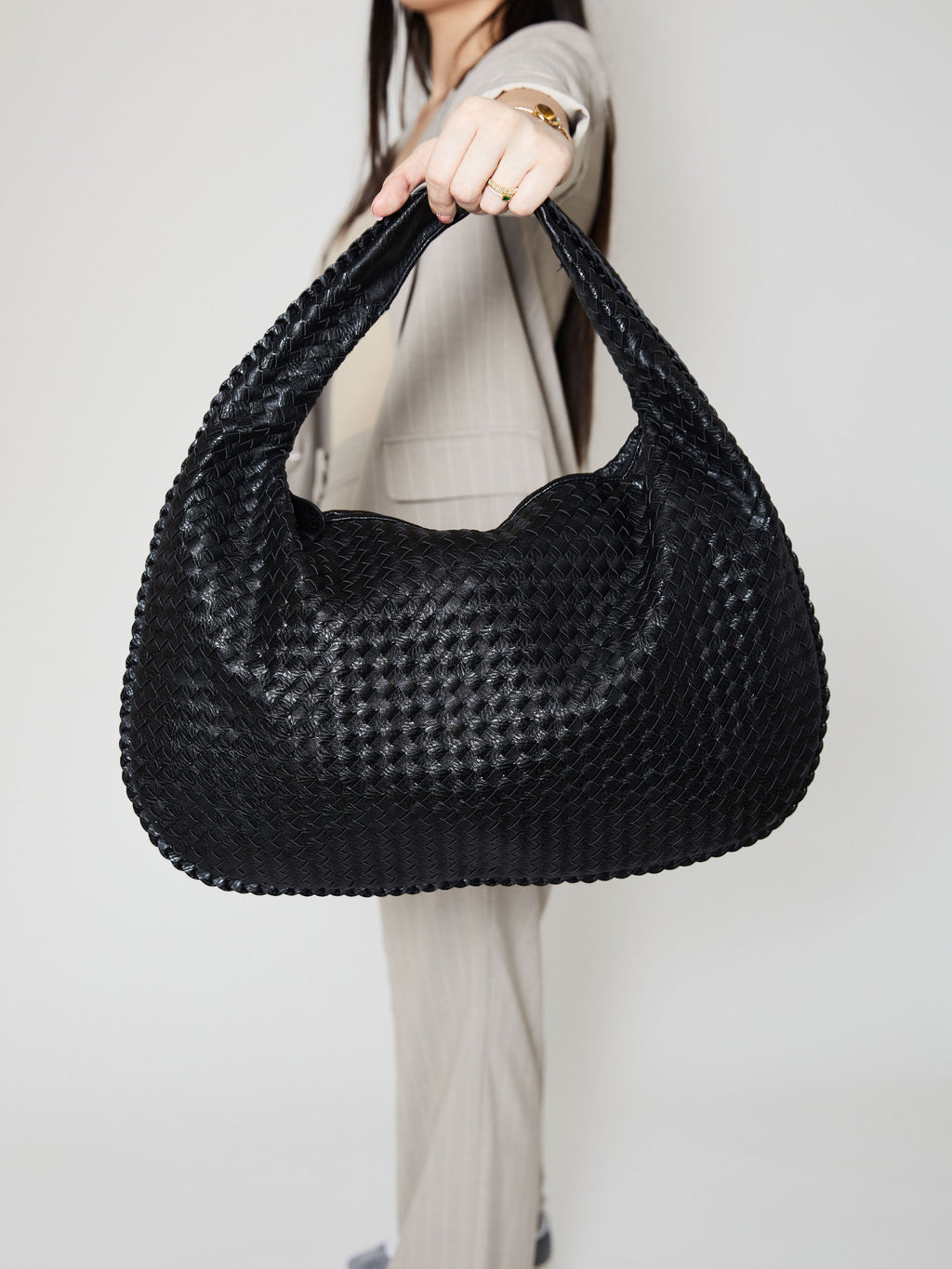 Bolso Duna – Trenzado negro