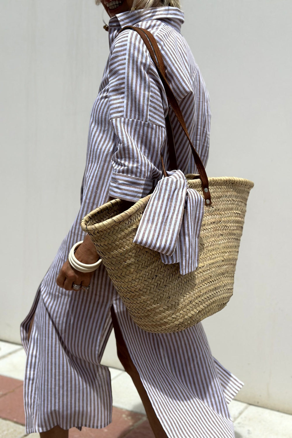 Vestido Mar – Camisero de rayas