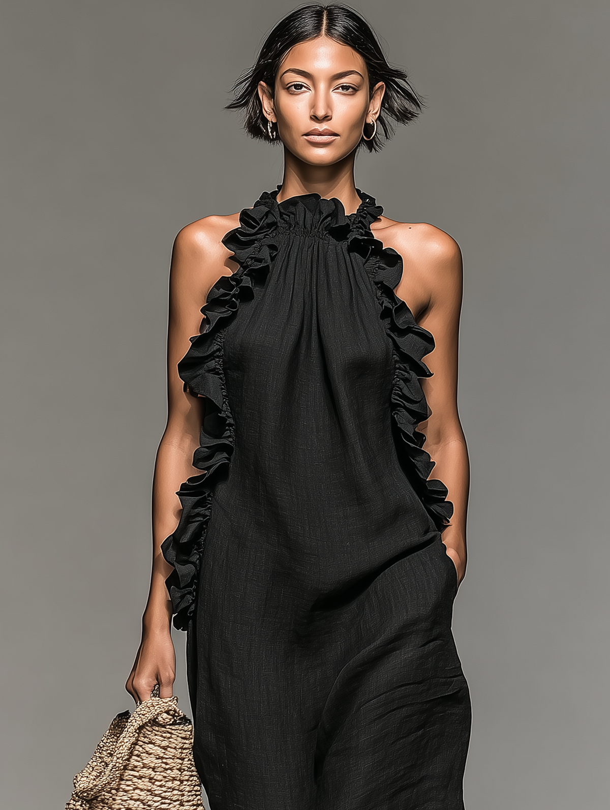 Vestido Lucía Luna – Largo con bolsillos