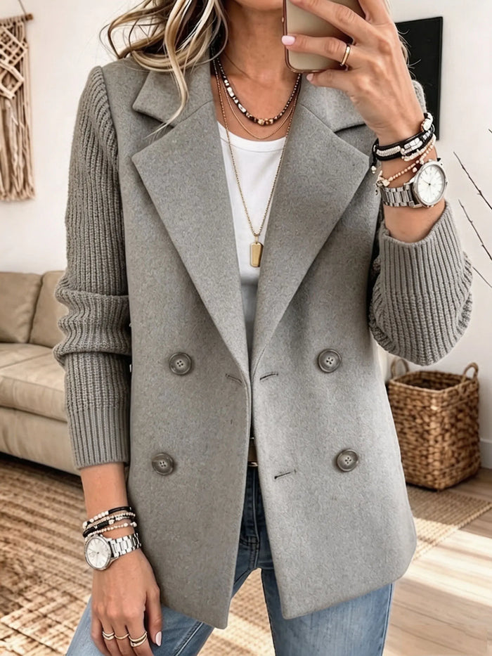 Blazer Carla – Mangas de punto