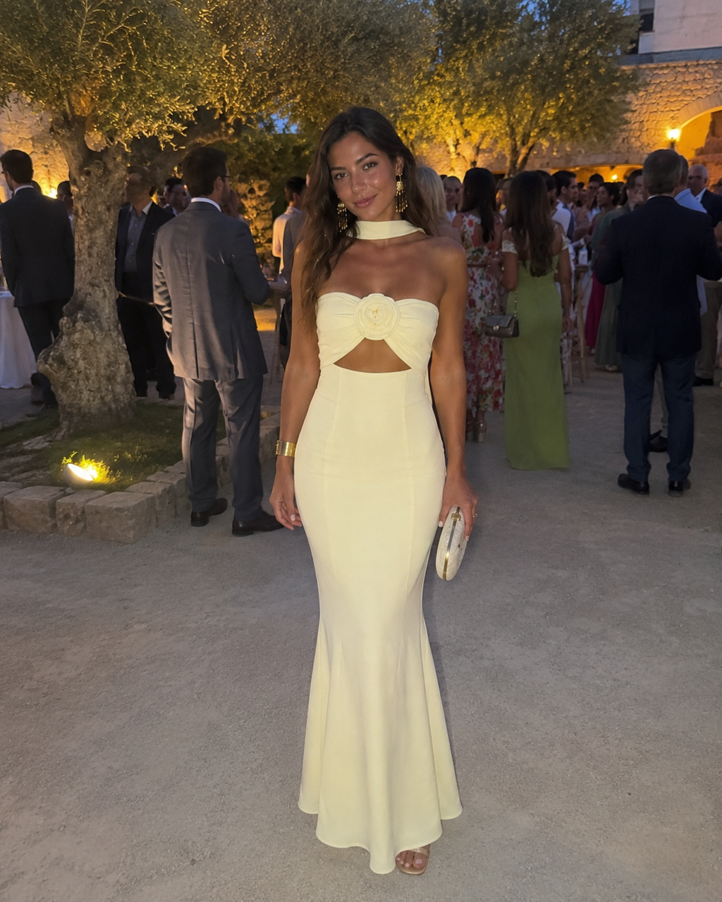 Vestido Garfinea – Amarillo pastel