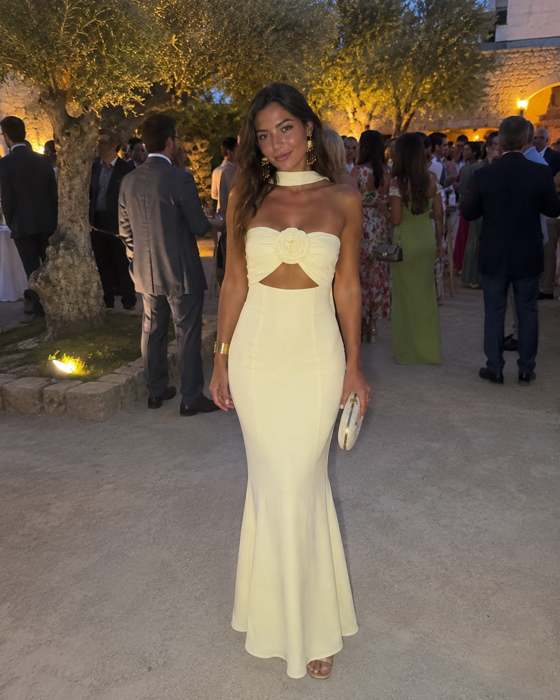 Vestido Garfinea – Amarillo pastel