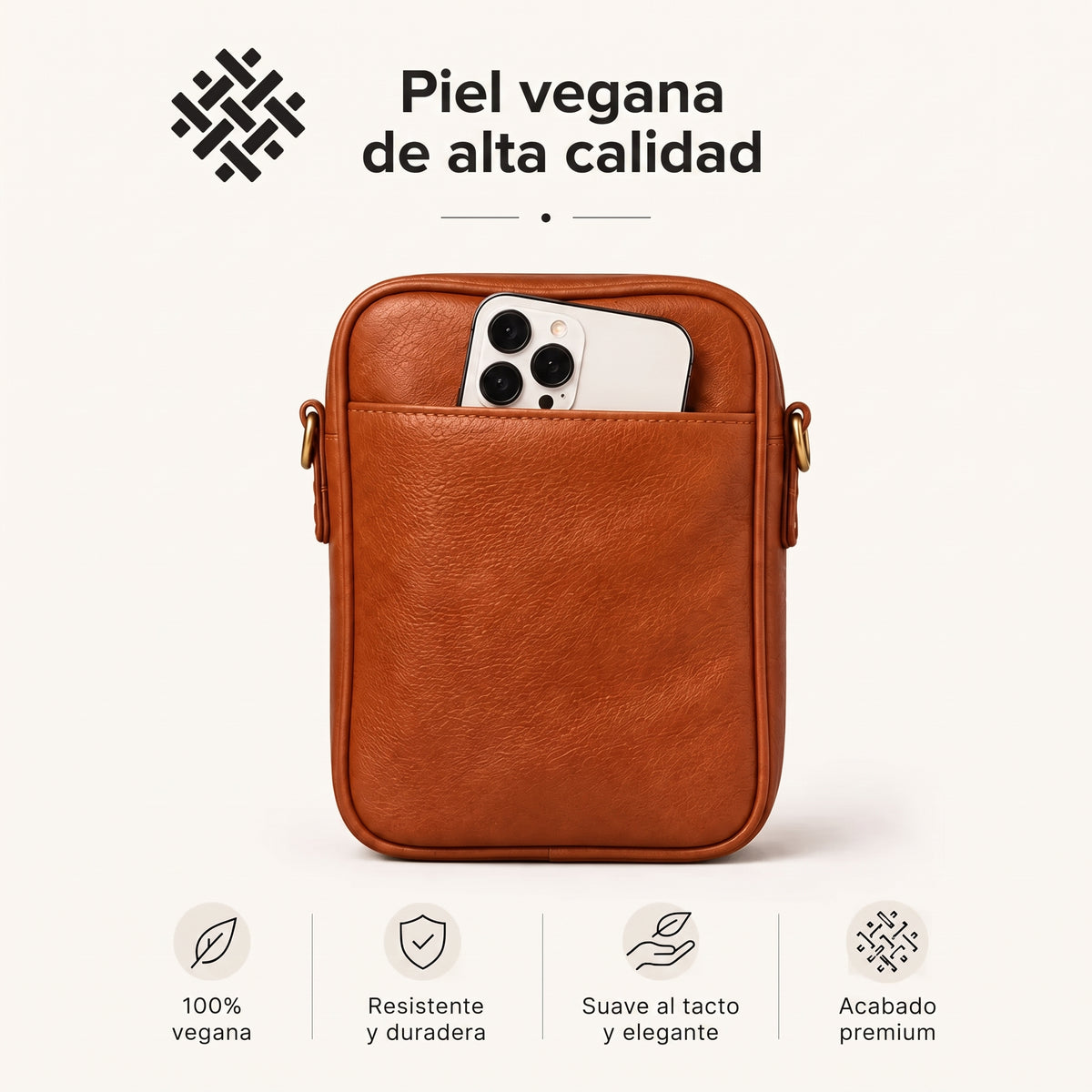 Bolso Albelia – Bandolera espaciosa