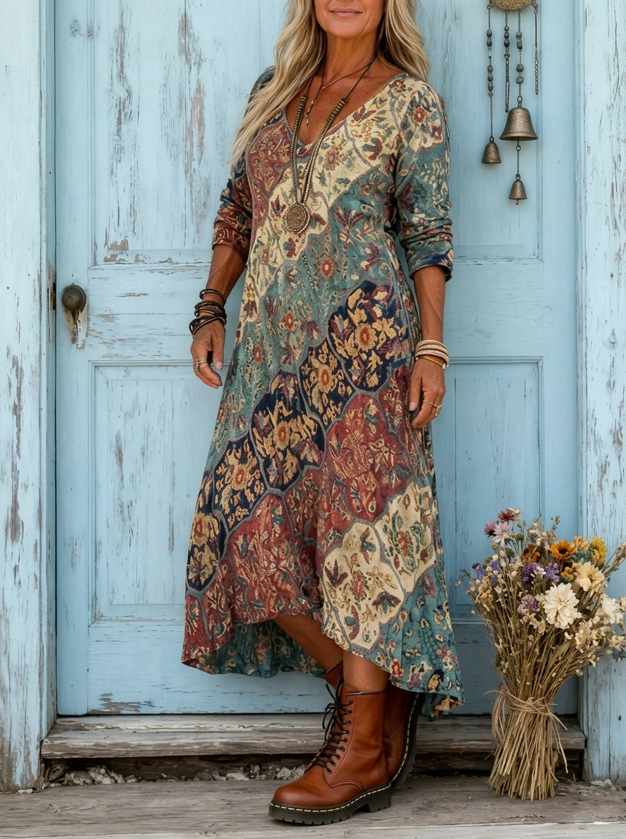 Vestido Lydia – Largo fluido de corte suelto