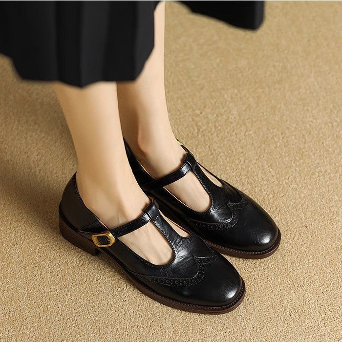 Zapatos Maddalena – Mary Jane con tacón bajo
