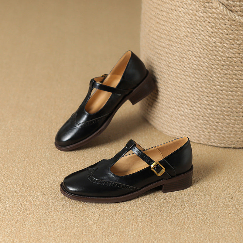 Zapatos Maddalena – Mary Jane con tacón bajo