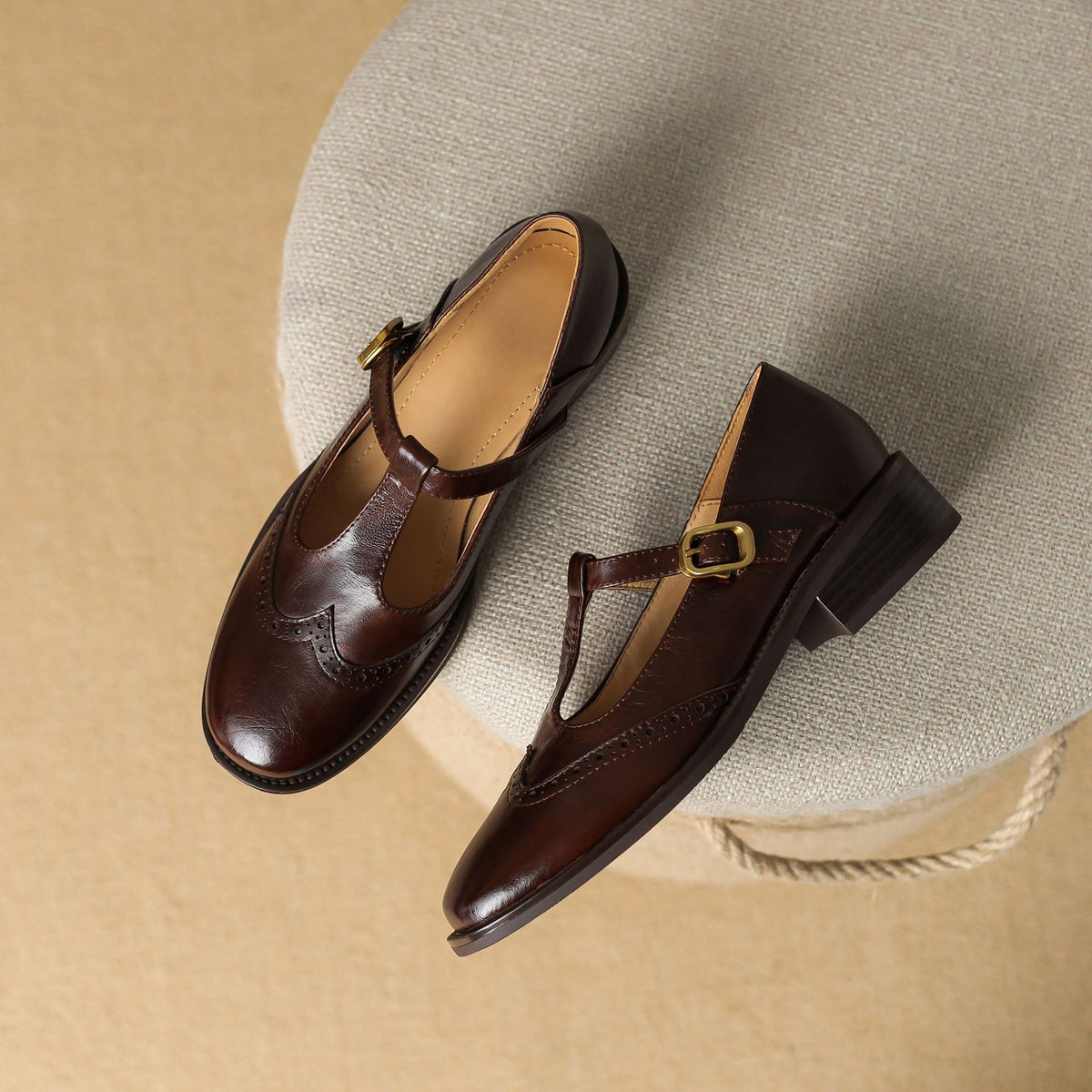 Zapatos Maddalena – Mary Jane con tacón bajo