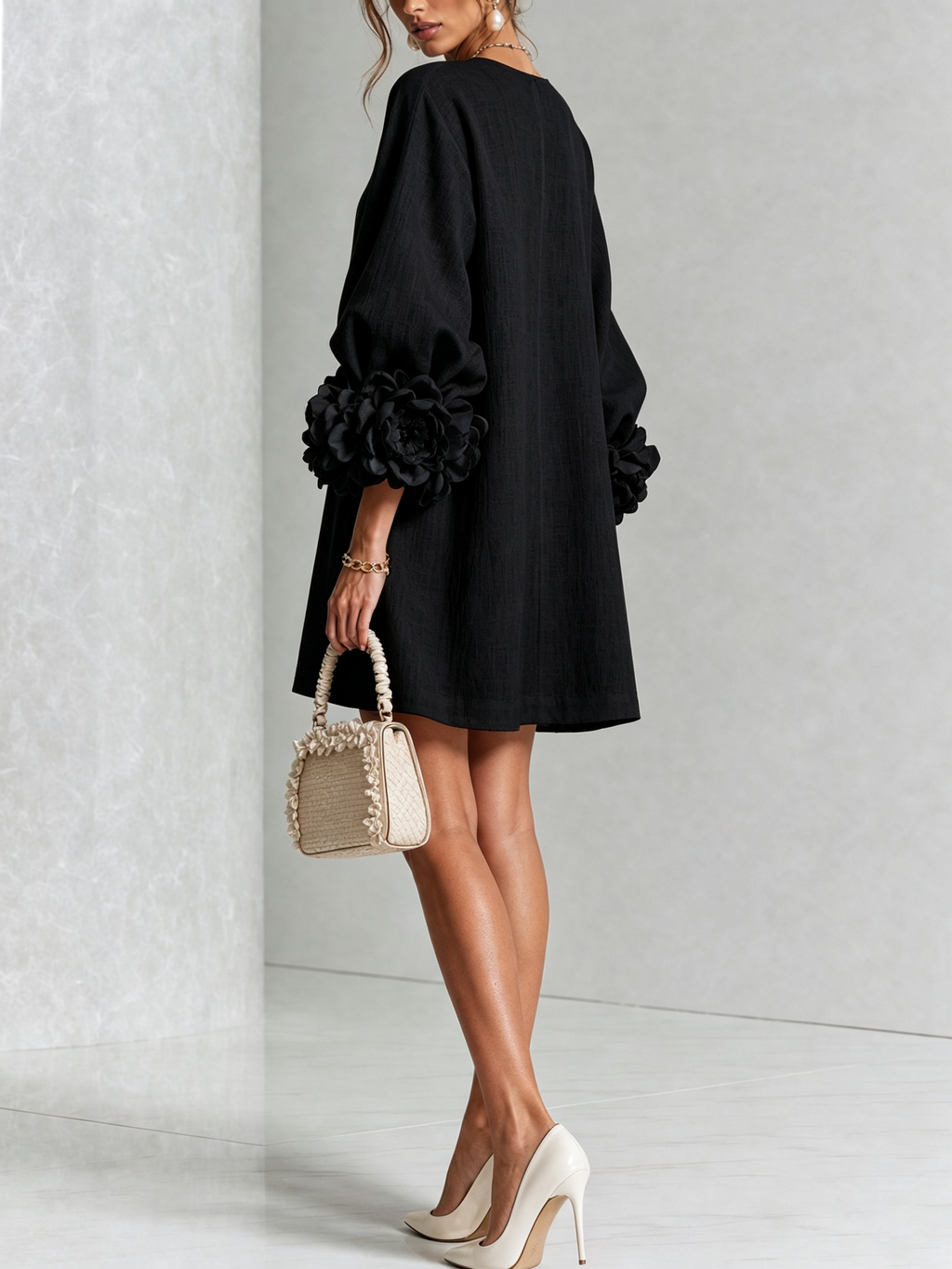 Vestido Flor – Floral abotonado