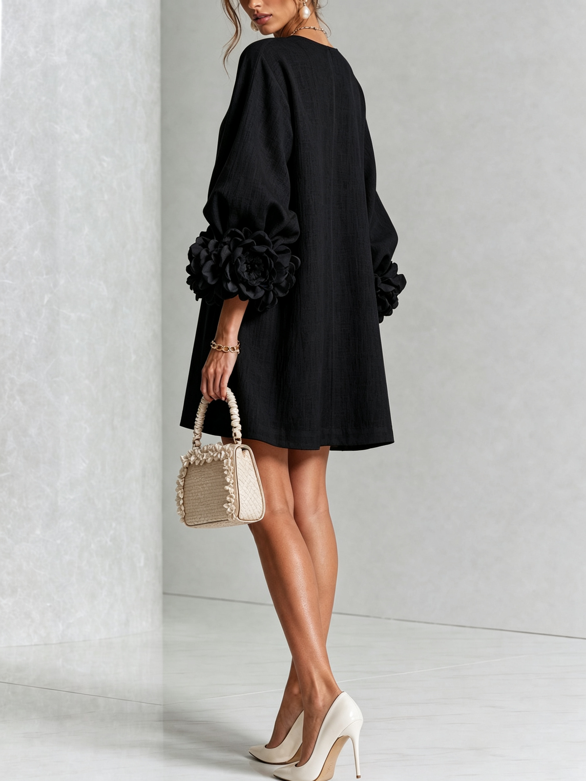 Vestido Flor – Floral abotonado