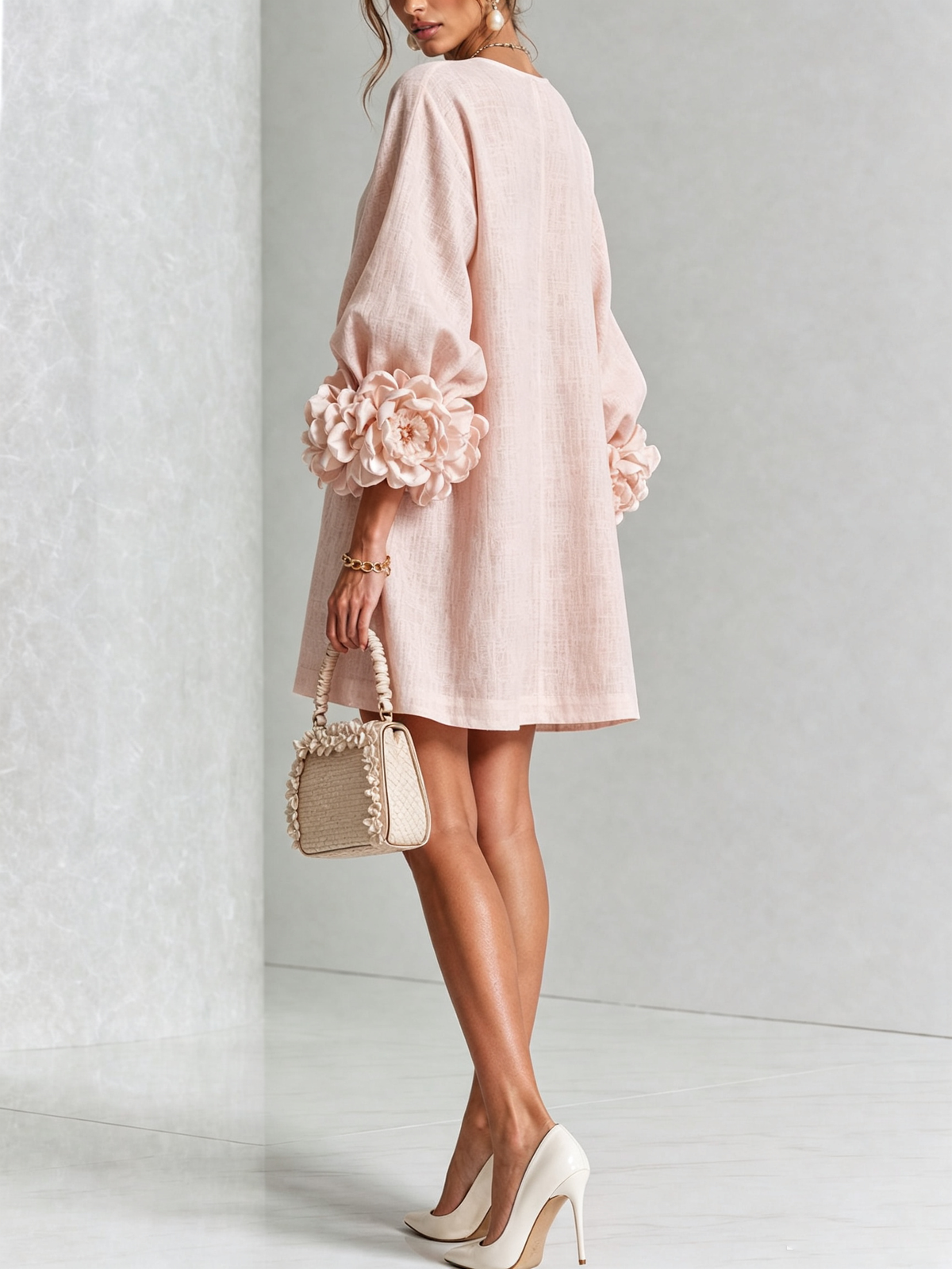 Vestido Flor – Floral abotonado