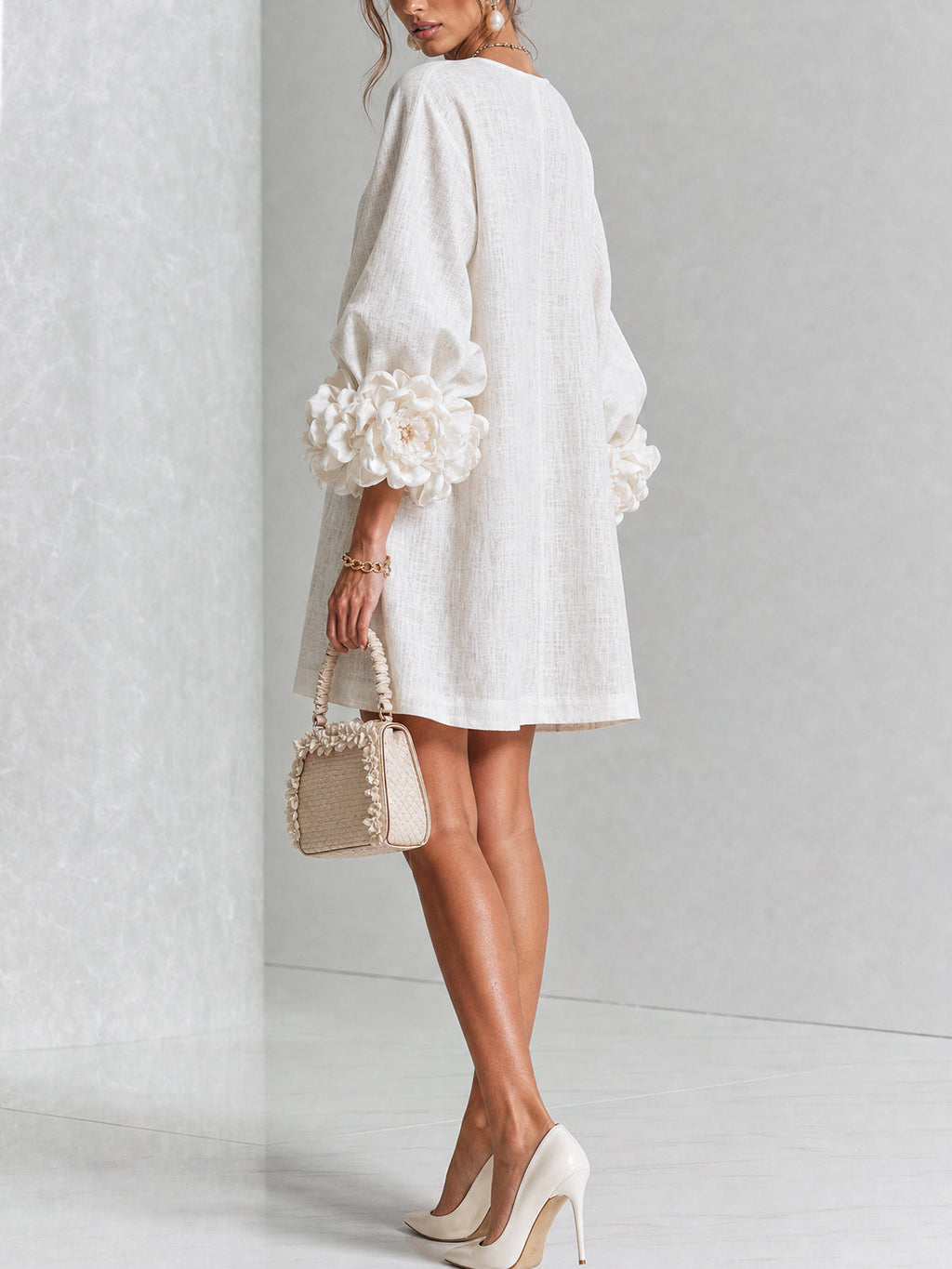 Vestido Flor – Floral abotonado