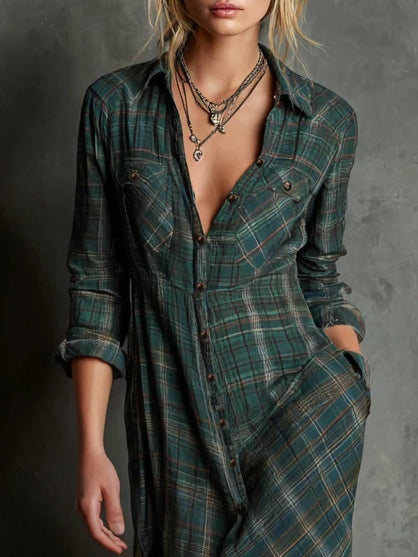 Vestido Emanuela – Verde imperial