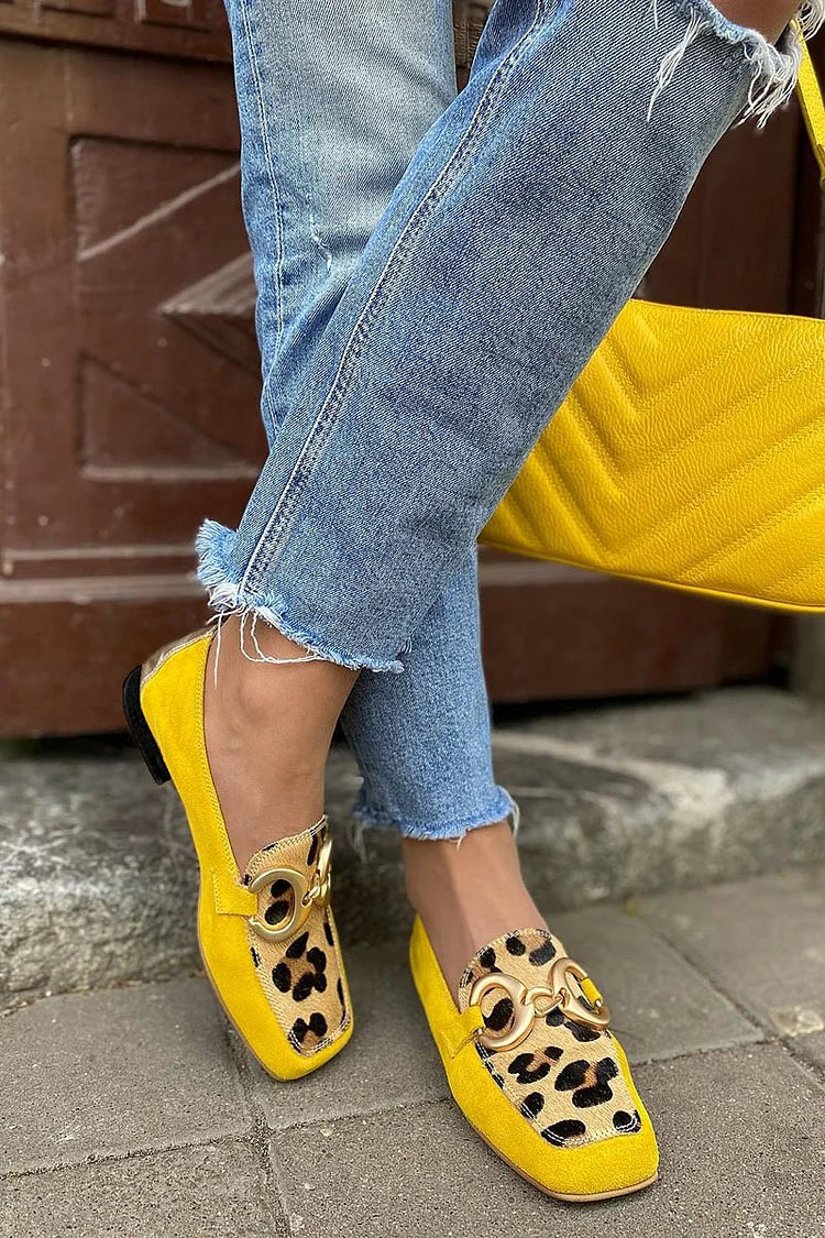 Mocasines Assunta – Estampado animal