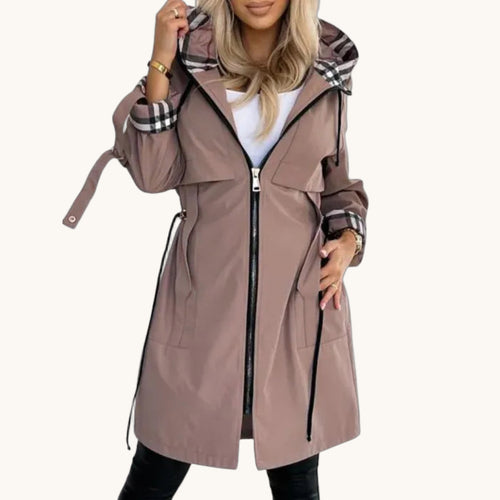 Abrigo Assuntina – Impermeable con cremallera