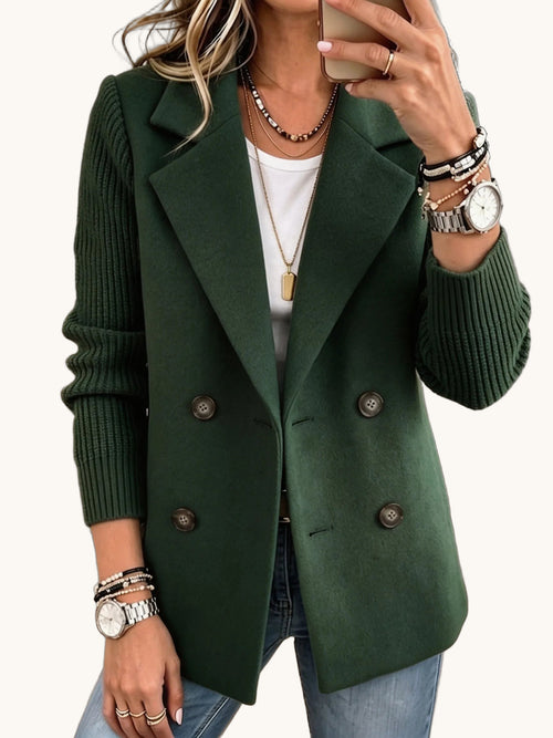 Blazer Carla – Mangas de punto