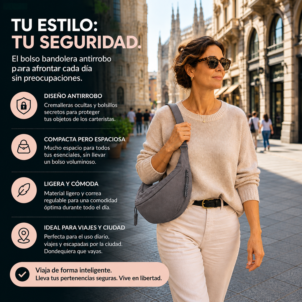 Bolso Chiara – Bandolera de nailon