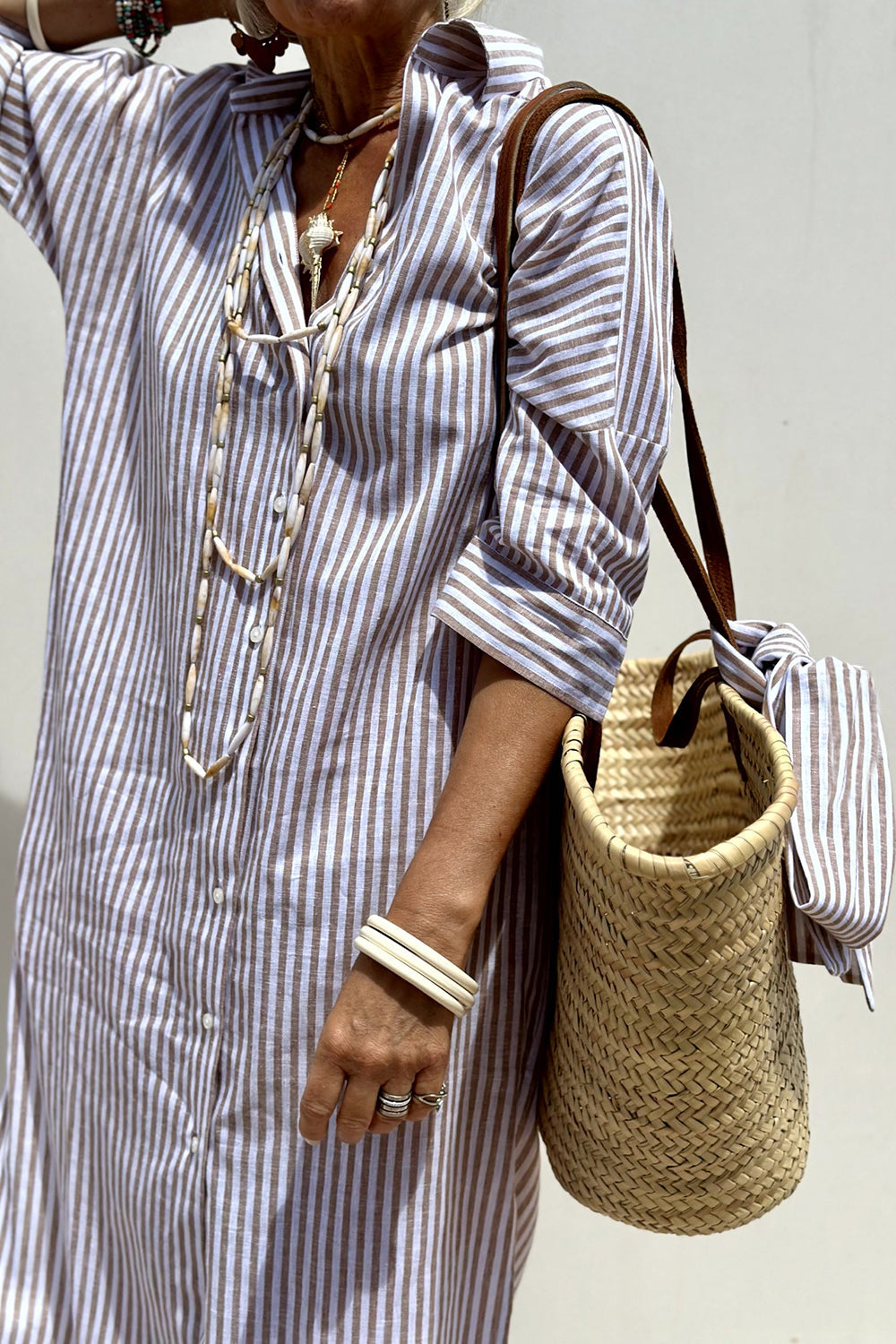 Vestido Mar – Camisero de rayas