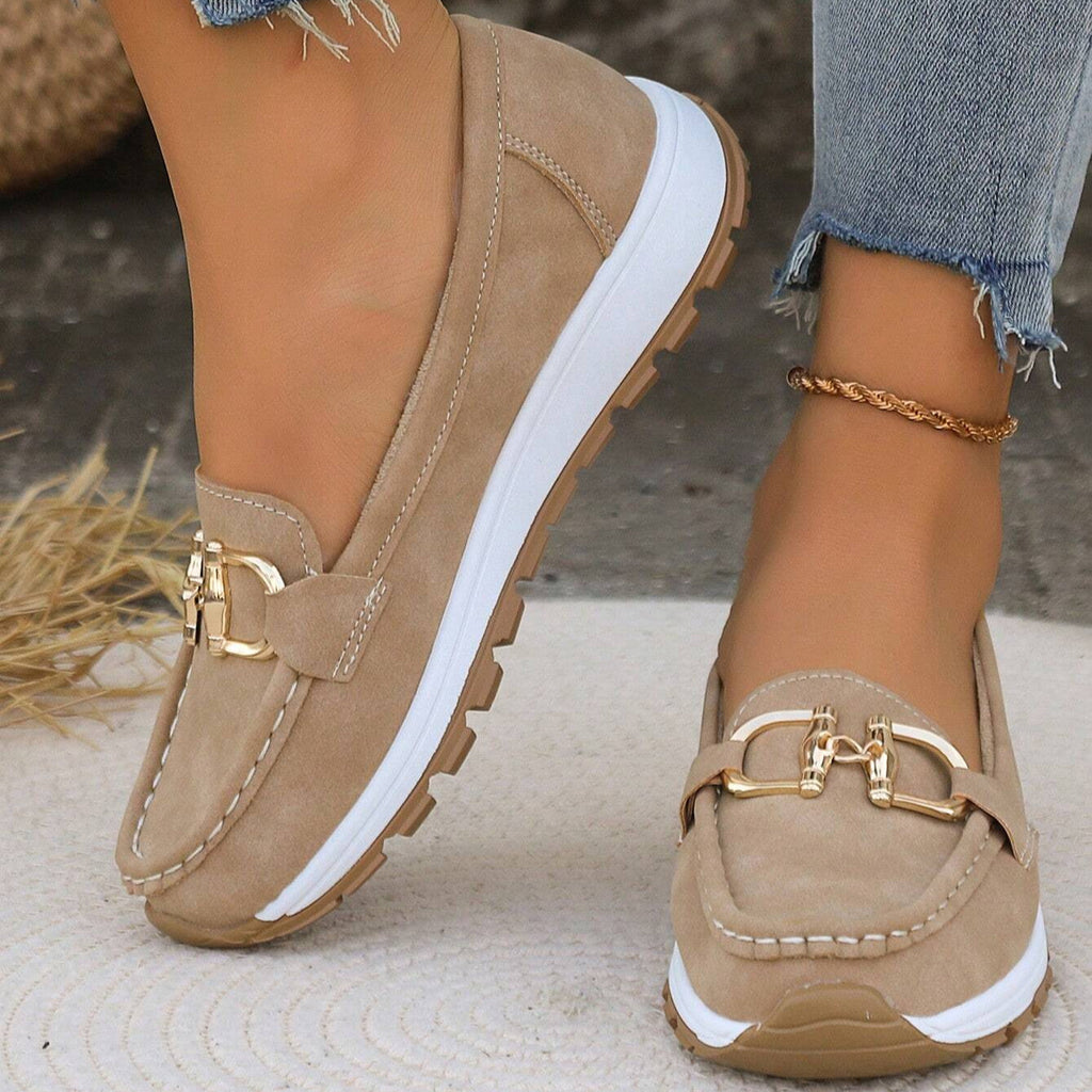 Mocasines Daniela – Plataforma con hebilla