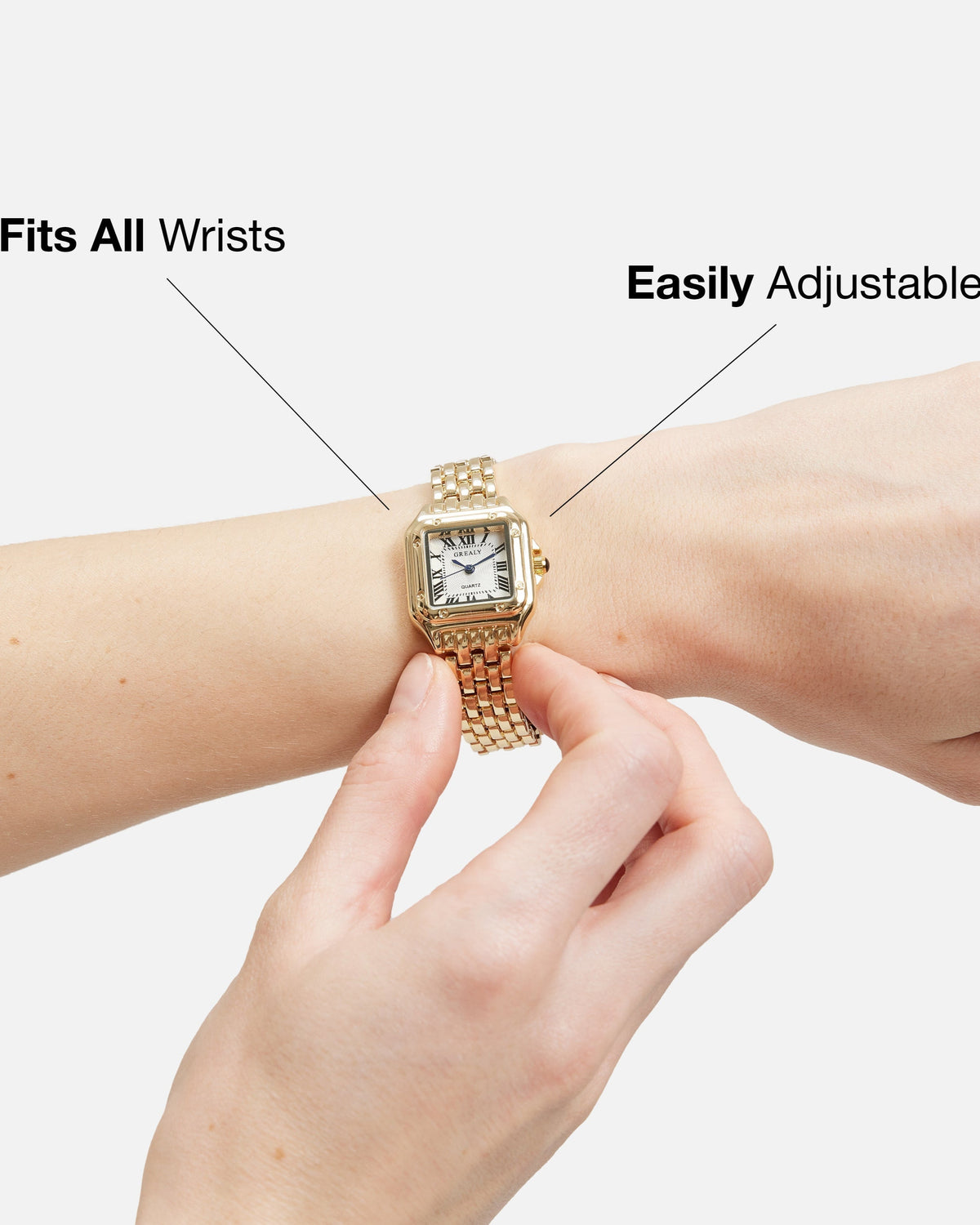 Reloj Grealy – Acero inoxidable