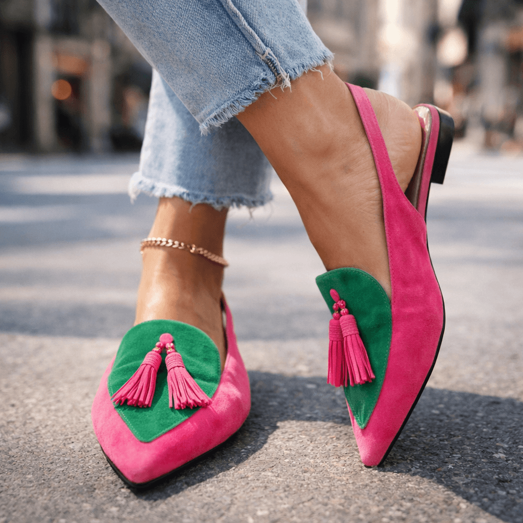 Sandalias Elena – Tiras y flecos