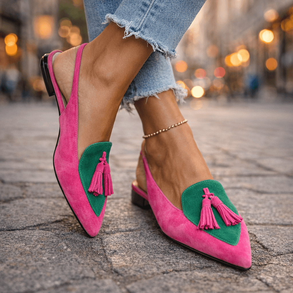 Sandalias Elena – Tiras y flecos