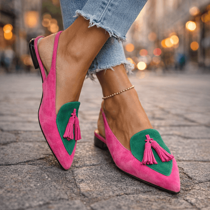 Sandalias Elena – Tiras y flecos