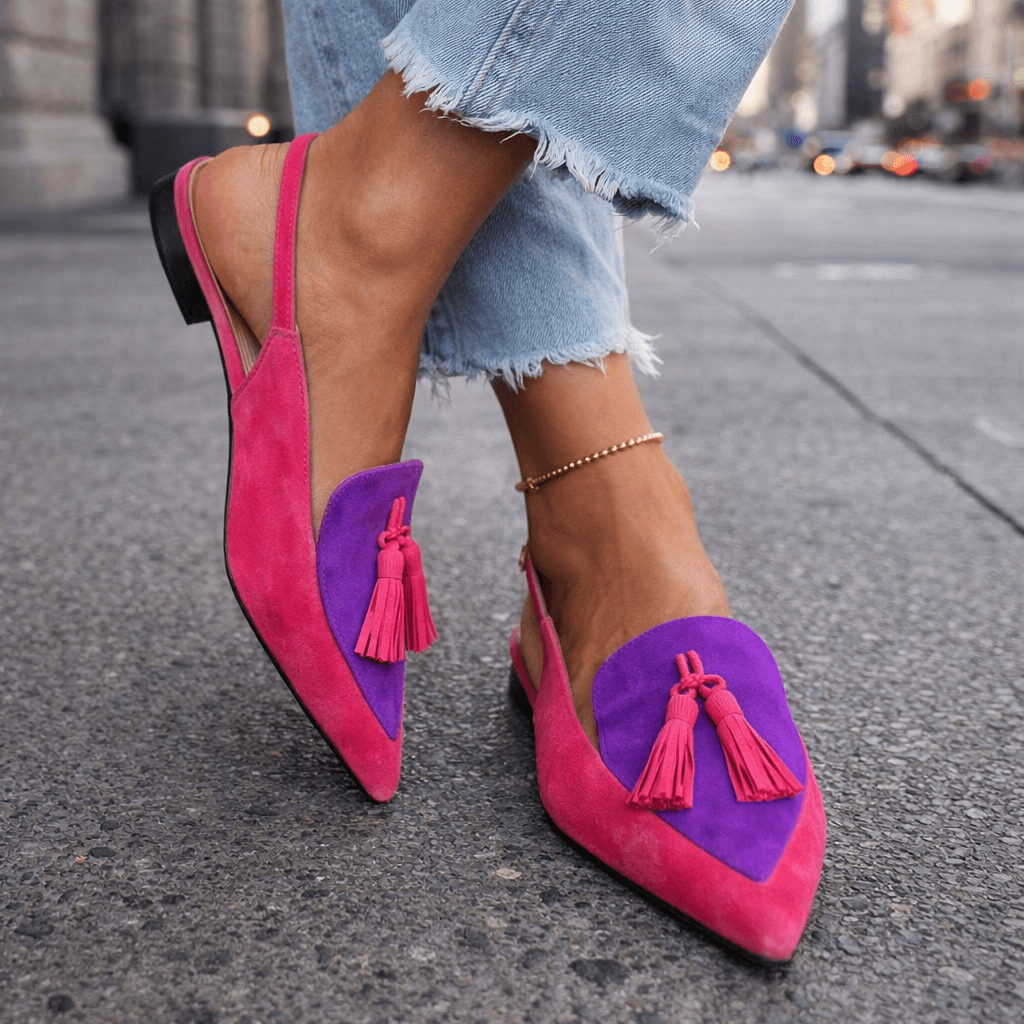 Sandalias Elena – Tiras y flecos