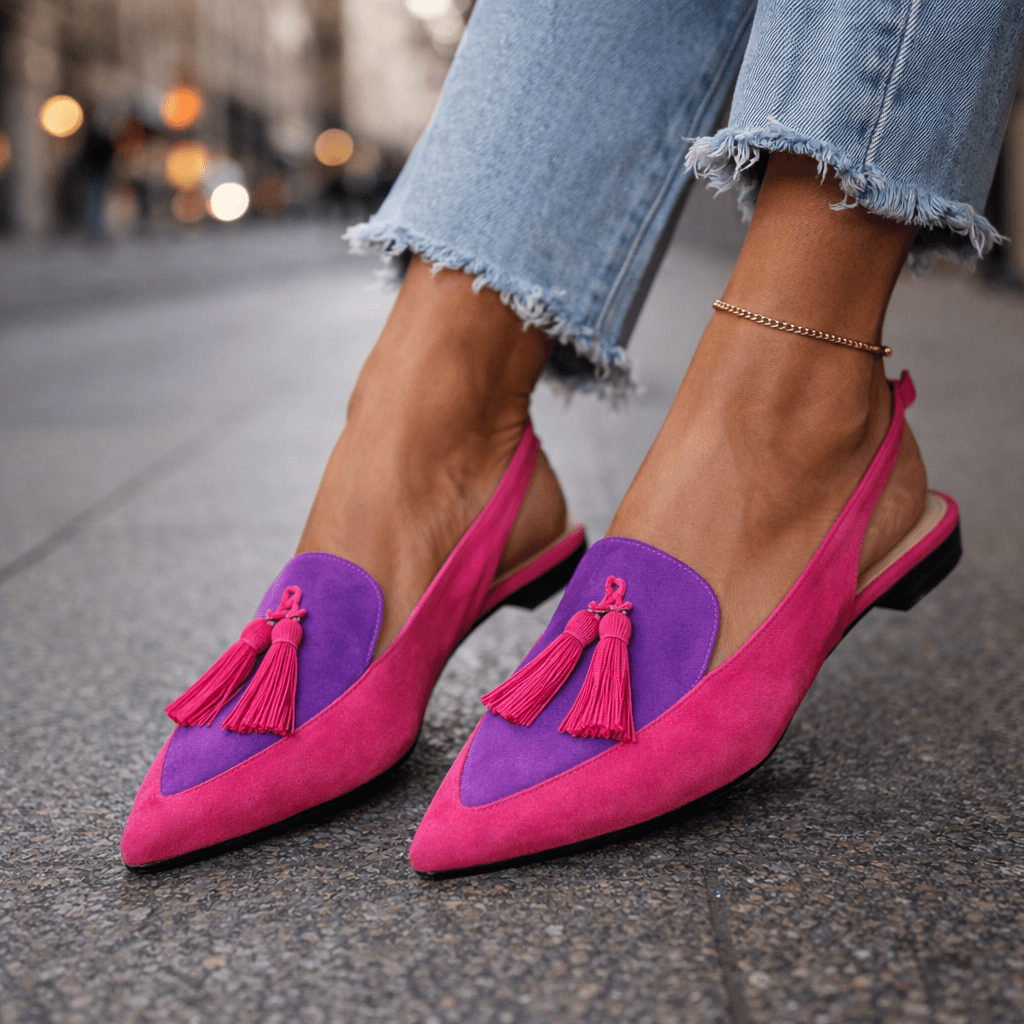 Sandalias Elena – Tiras y flecos