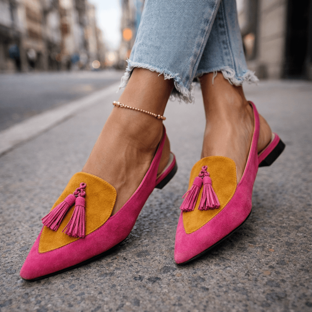 Sandalias Elena – Tiras y flecos