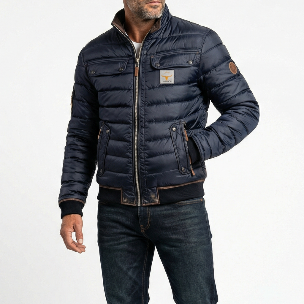 Chaqueta Dario – Acolchada de estilo vintage