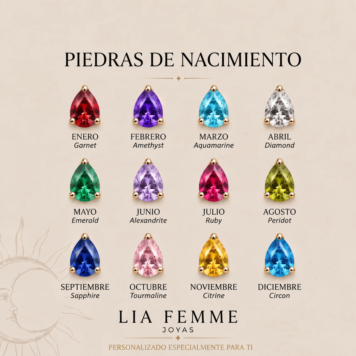 Collar Amor en Meses