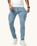 Pantalón Cargo – Marino elástico