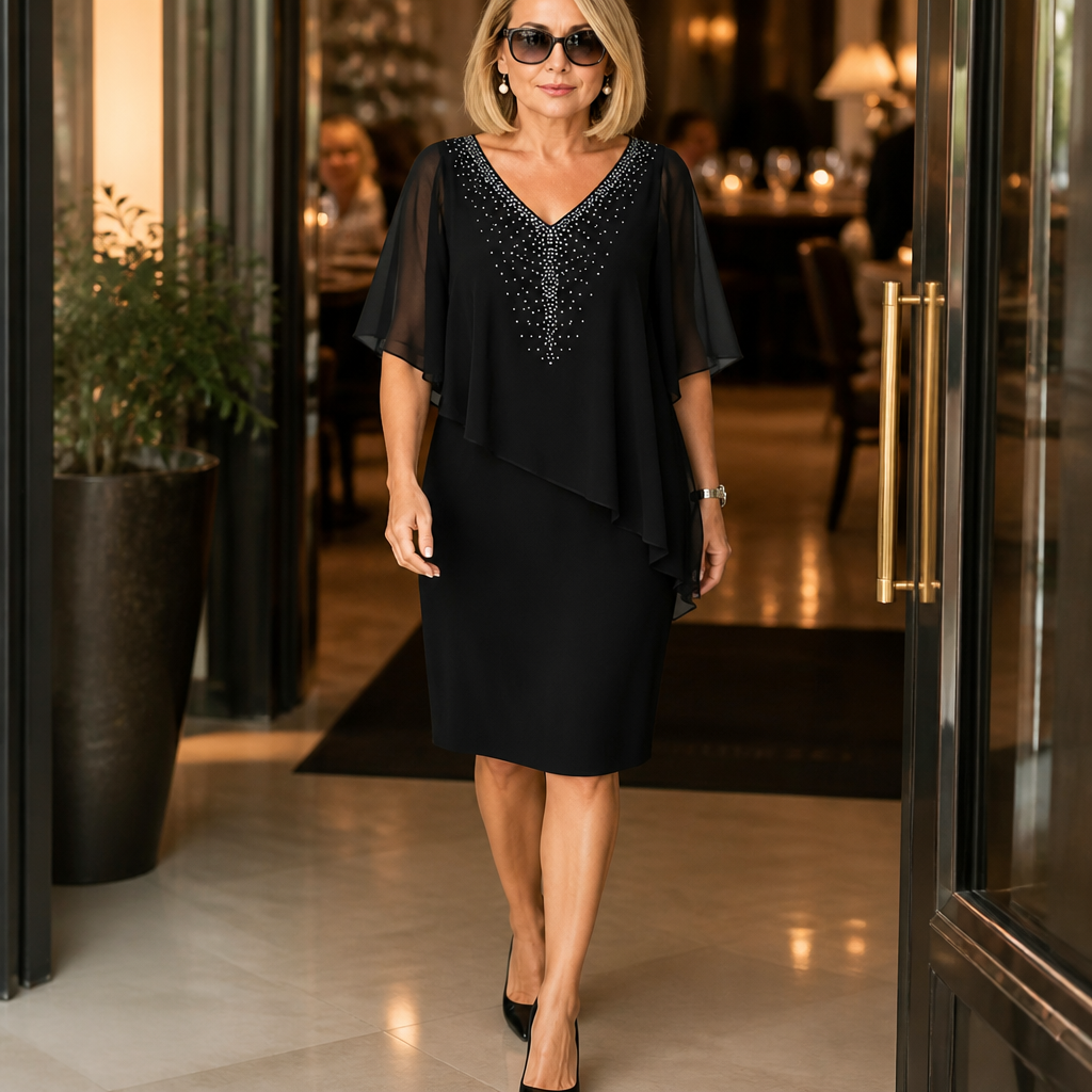 Vestido Joise - Elegante con drapeado