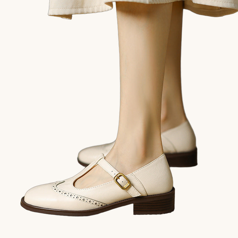 Zapatos Maddalena – Mary Jane con tacón bajo