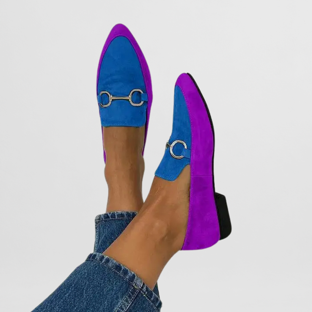 Mocasines Patricia – Tonos morados