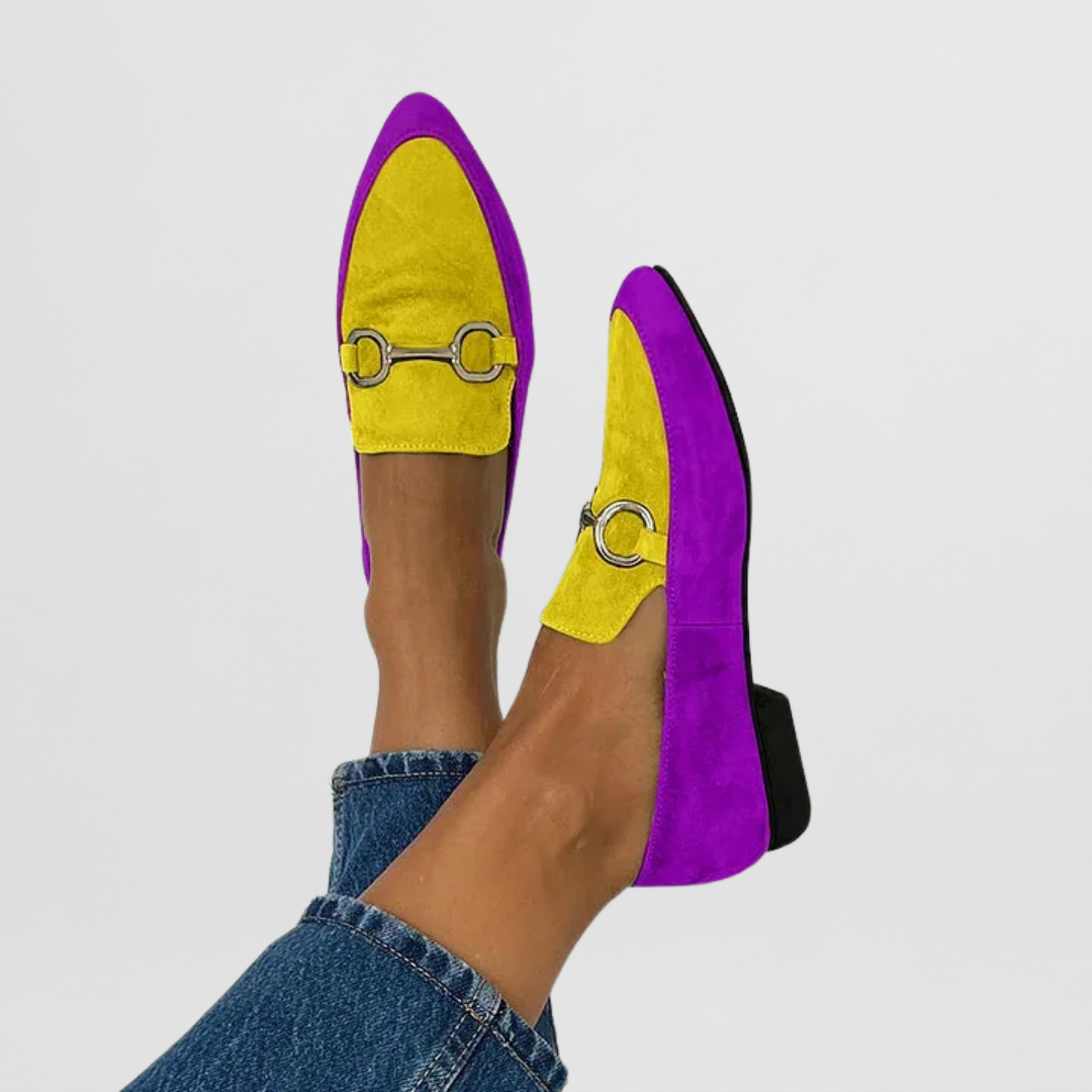 Mocasines Patricia – Tonos morados