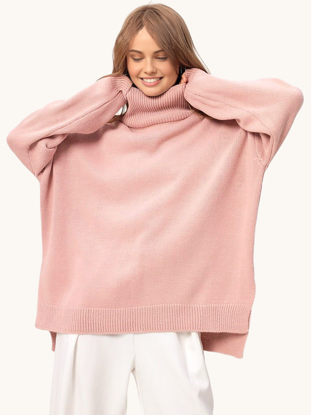 Jersey Abril – Oversize con aberturas