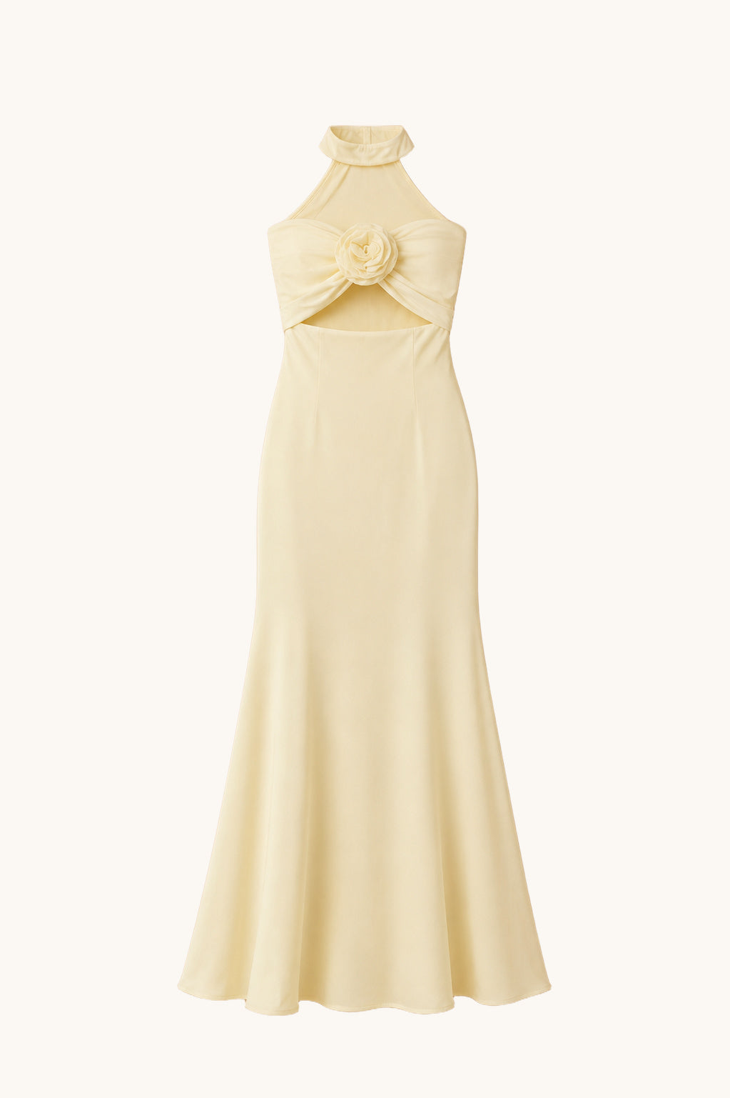 Vestido Garfinea – Amarillo pastel