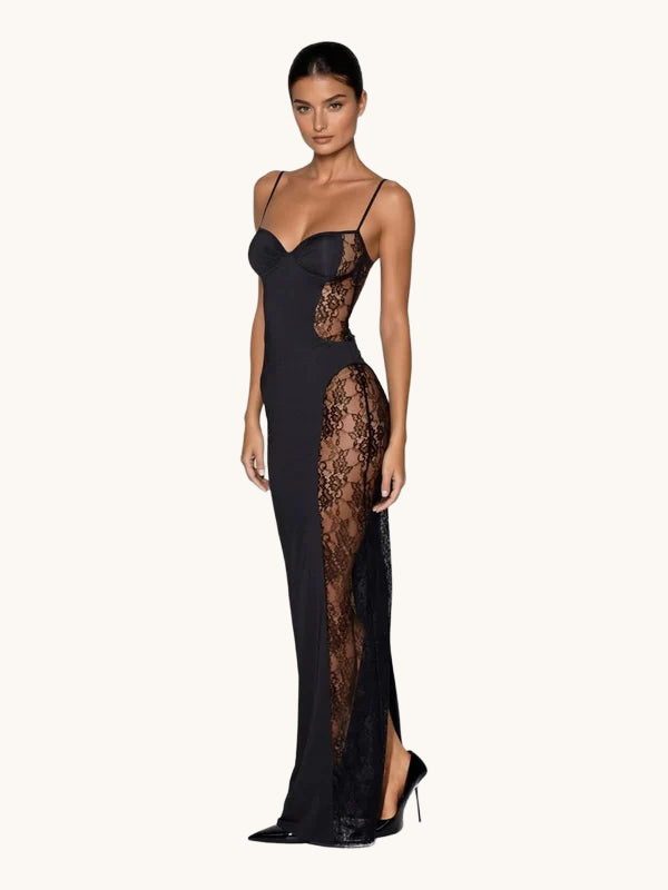 Vestido Valerya – Largo de encaje
