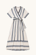 Vestido Santorini – Cruzado marinero